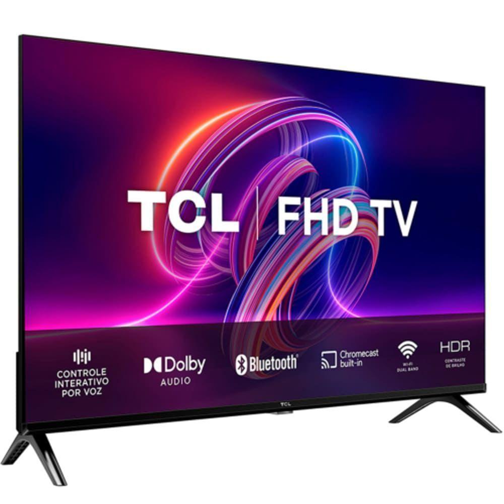 TV 40 Polegadas TCL LED Smart Wi-Fi Full HD Android Comando 40S5400A - 3