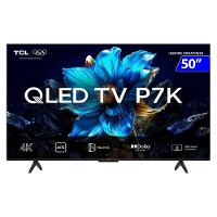 TV 50 Polegadas TCL QLED 4K Google TV Wi-Fi Comando De Voz 50P7K - 1