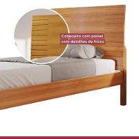 Cama Solteiro 90cm Amazone Amêndoa Mel Josandro Amêndoa Mel - 6