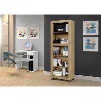 Estante Para Livros Multiuso 4 Prateleiras Dubai Arte Móveis Cinamomo - 3