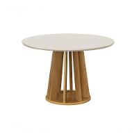 Conjunto Mesa Rose Com 4 Cadeiras Lara Bege Linho - 2