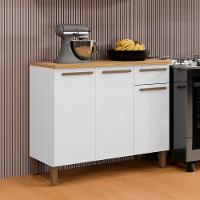 Balcão Clássico Master Arte Moveis Branco - 8