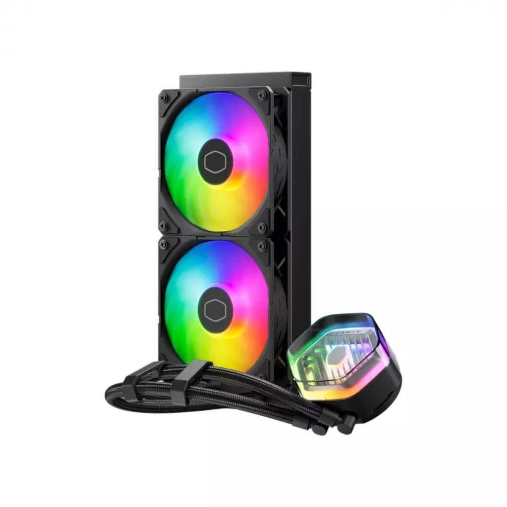 Water Cooler Masterliquid Atmos Cooler Master Rgb - 240mm - Mlx-d24m-a25pz-r1 - 1