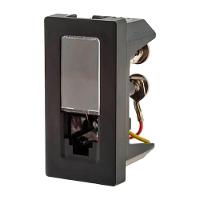 Tomada Telefone Rj11 4 Fios 1m Preta 615010pt - 2