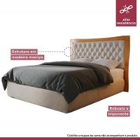 Cabeceira Queen 160cm Império Amêndoa Mel Josandro Amêndoa Mel - 3