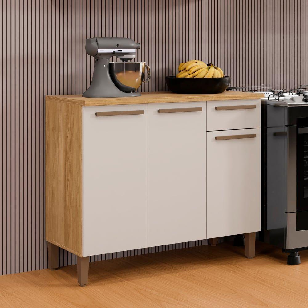 Balcão Clássico Master Arte Moveis Cinamomo-off White - 3