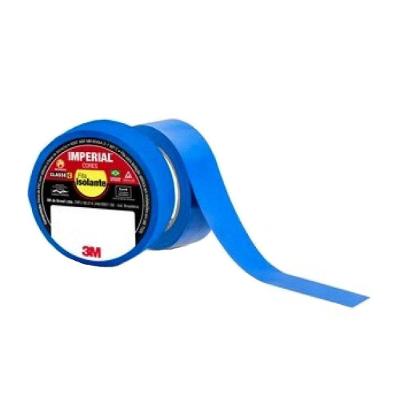 Fita Isolante Colorida 3m 18x10 Azul (kit Com 10 Unidades)