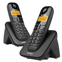 Telefone Sem Fio Intelbras Ts3112 Digital Com Ramal Adicional Preto - 2