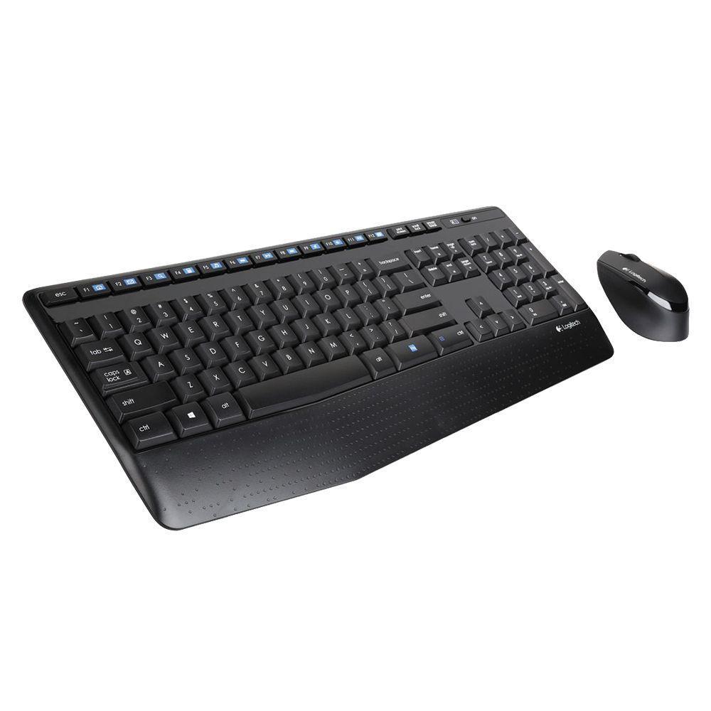 Wireles Combo Logitech Teclado + Mouse Sem Fio Mk345 Usb Preto - 3