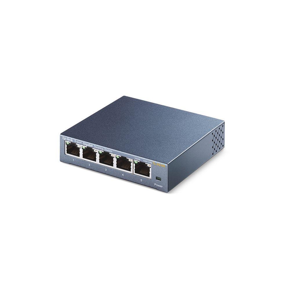Switch 05 Portas Tp-link Ls105g Gigabit 10-100-1000mbps - 2