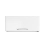 Armário De Cozinha E Lavanderia Com 1 Porta Aéreo Modulo Suspenso Geladeira Aço Tarsila 0,80m Branco Branco - 1