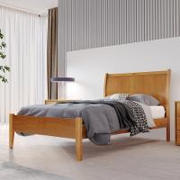Cama Solteiro 90cm Classic Amendoa Mel Josandro Amendoa Mel - 8