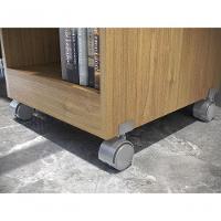 Mesa Para Computador 01 Gaveta Com Rodizio Giga Valdemoveis Cinamomo-off White - 3