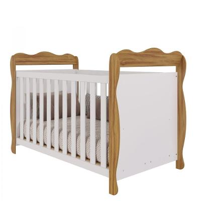 Berço Infantil Lisi - Moveis Peroba Amendoa-branco