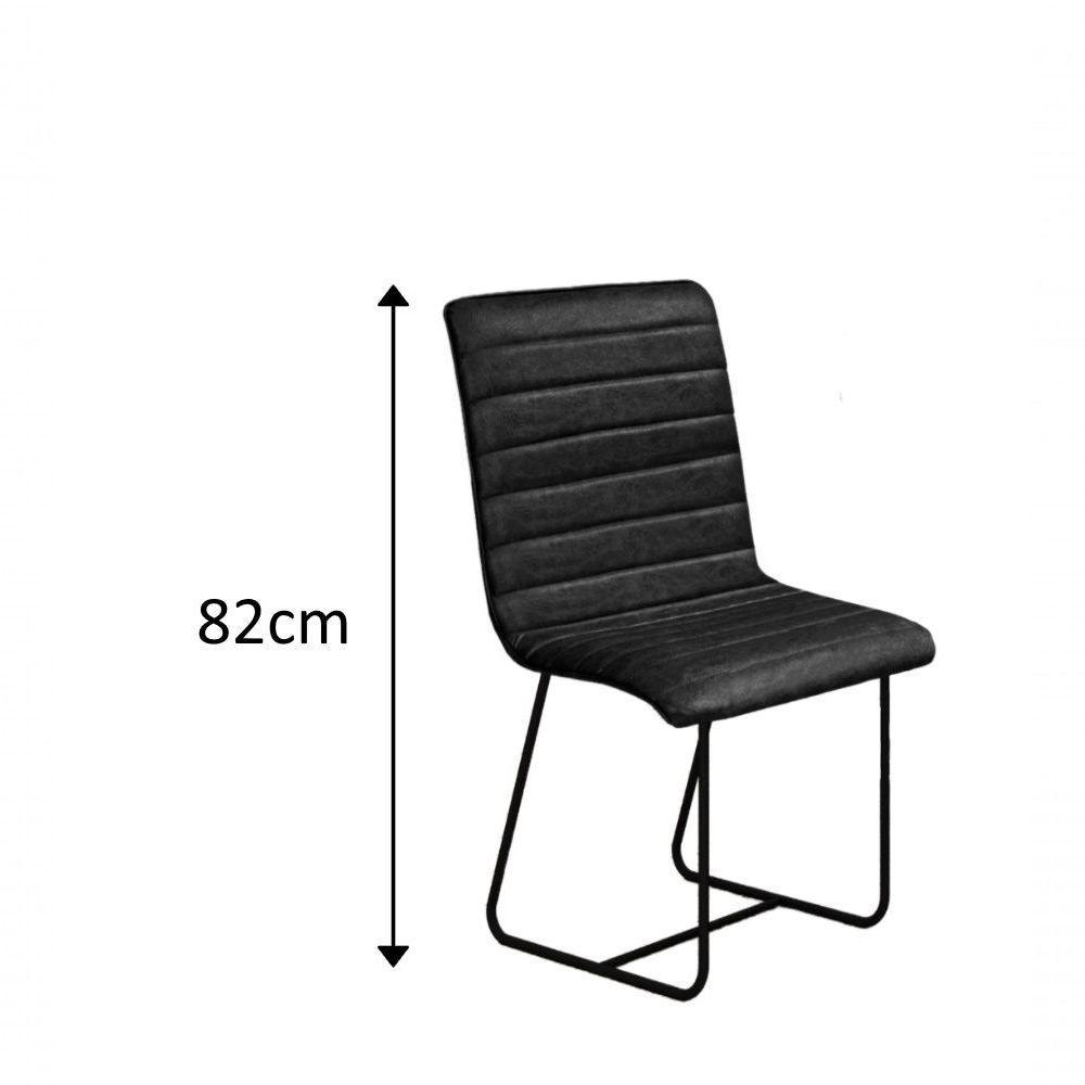 Conjunto De Jantar Itália Com 6 Cadeiras Base Goiás Bm Tubulares Off White-courissimo 134 - 2