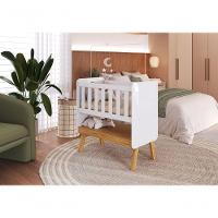 Miniberço Guti Retrô - Moveis Peroba Amendoa-branco - 6