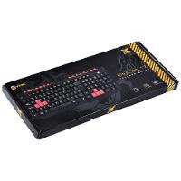 Teclado Usb Gamer Vx Gaming Dragon V2 Abnt2 1.8m Preto Com Vermelho - Gt100 - 3