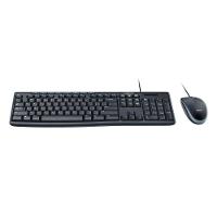 Kit Teclado E Mouse Logitech Mk200 Cinza Usb - 920-002718 - 2