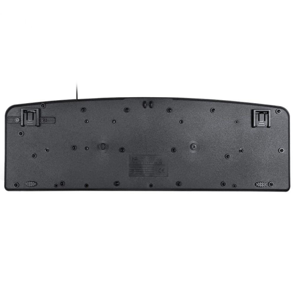 Teclado Usb Multimidia Dynamic 107 +20 Teclas Multi. Abnt2 Resis. à água 1.8m Preto - Dt141 - 2