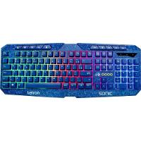 Teclado Gamer Letron Sonic Usb Led Azul - 1