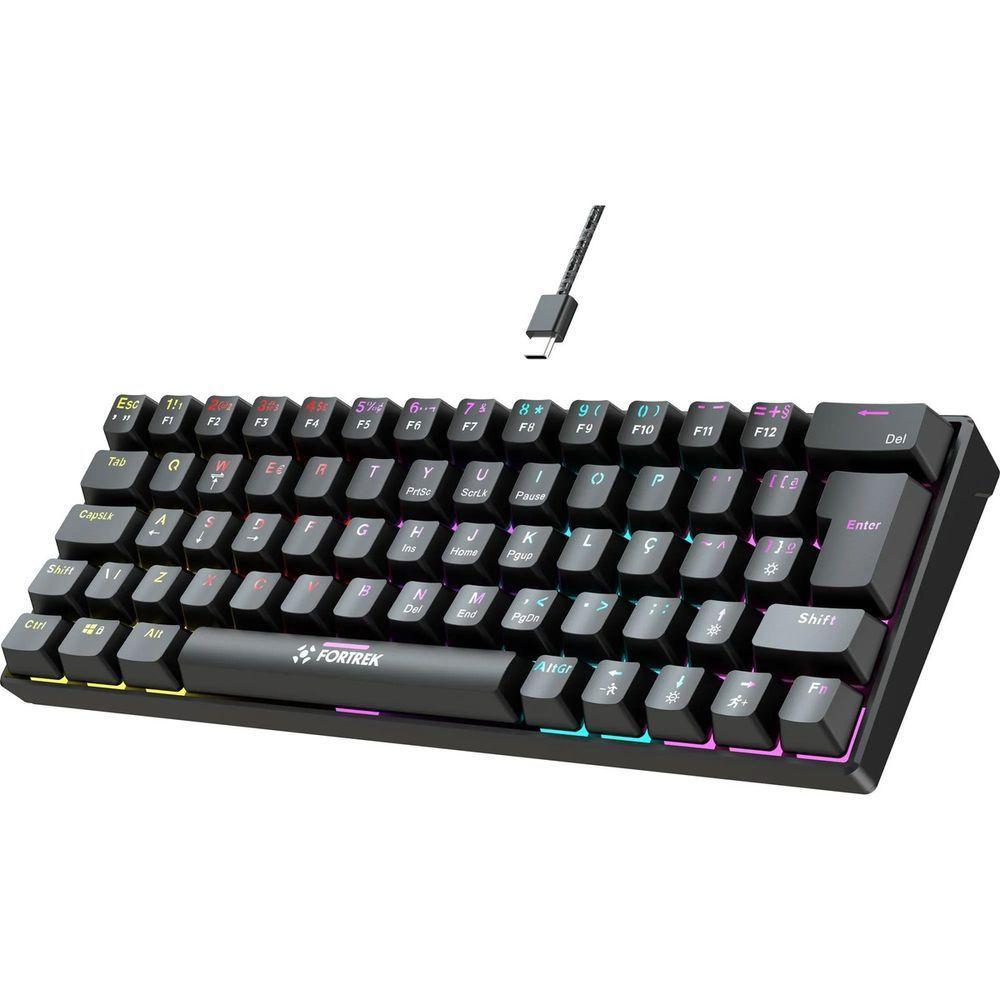 Teclado Gamer Mecânico Fortrek Gravity 65 Compact Switch Outemu Red - 2
