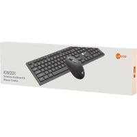 Kit Teclado E Mouse Lecoo Kw201 Sem Fio Preto - 3