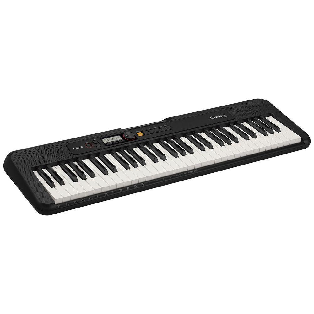 Teclado Musical Casiotone Basico Digital Ct-s200bkc2-br Preto - 1