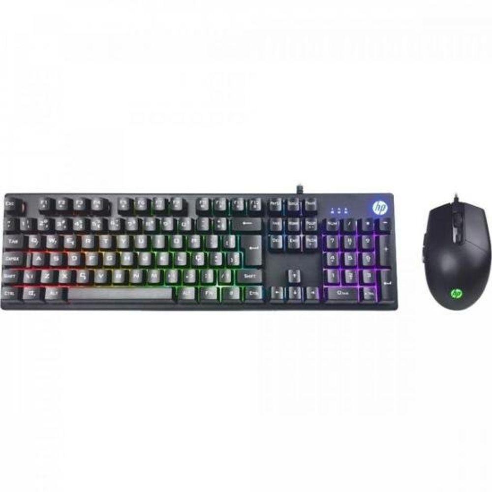 Kit Teclado E Mouse Usb Gamer Km300f Preto - 1