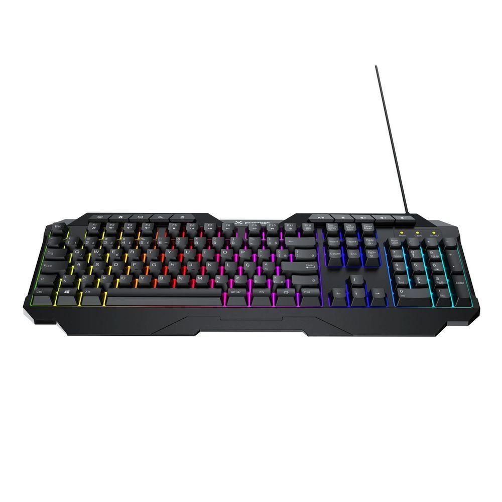 Teclado Gamer Multimidia Fortrek Shortcut Preto - 4