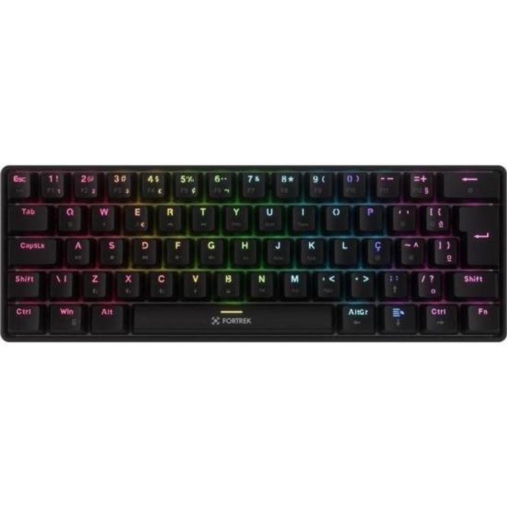 Teclado Mecânico Fortrek Gravity Air Compact Wireless Preto - 1