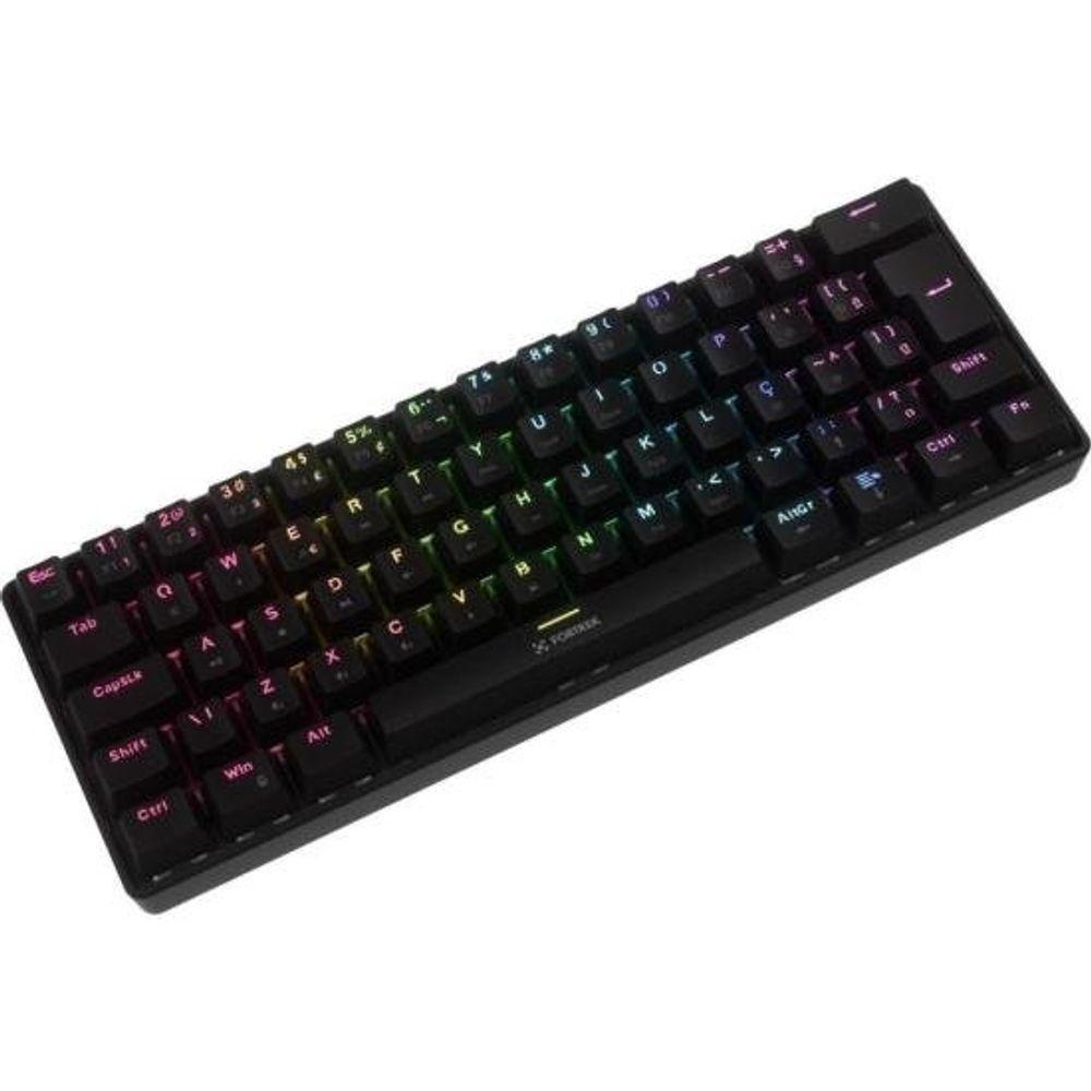 Teclado Mecânico Fortrek Gravity Air Compact Wireless Preto - 6