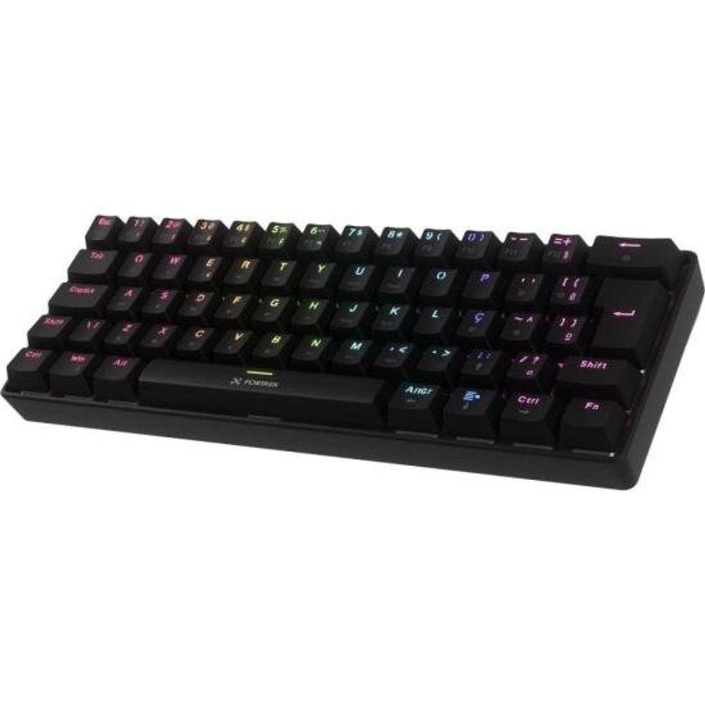 Teclado Mecânico Fortrek Gravity Air Compact Wireless Preto - 7