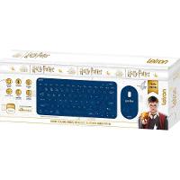 Kit Teclado E Mouse Sem Fio Letron Harry Potter Azul - 5