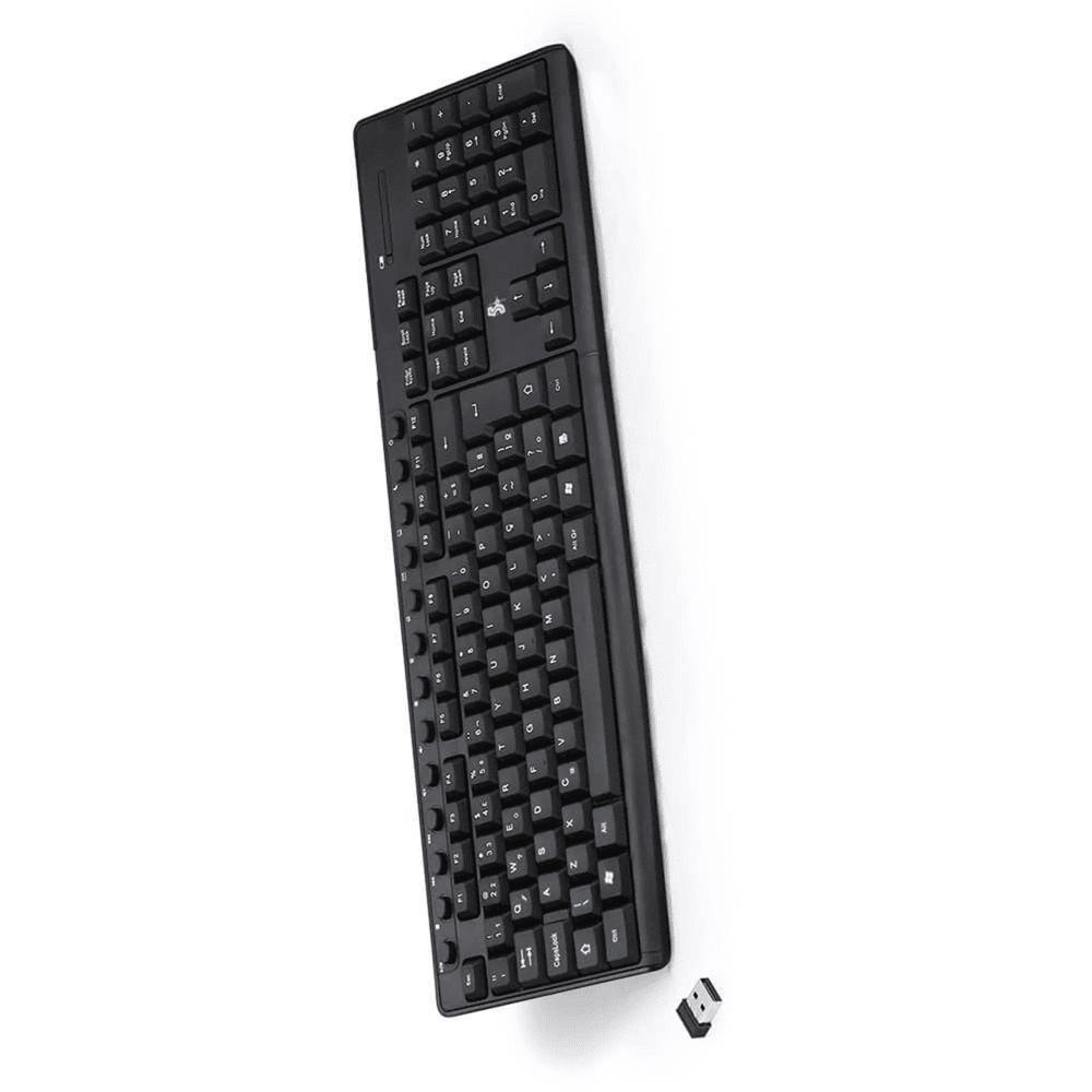 Teclado Sem Fio Tw-500 Preto 5+ Wireless - 2