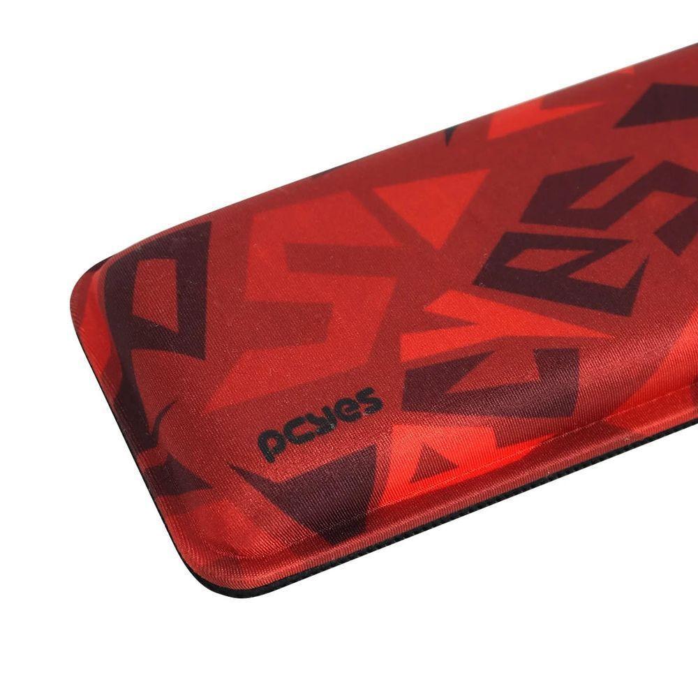 Apoio De Pulso Ergonomico Para Teclado Pcyes - Signature Edition - Red Magma - Wrsrm - 3