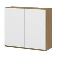 Armário De Cozinha E Lavanderia Com 2 Portas Duplo Aéreo Módulo Suspenso Clara Atacama / Off White Aramóveis Atacama / Off White - 1