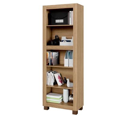 Estante Para Livros Multiuso 4 Prateleiras Dubai Arte Móveis Cinamomo