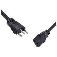 Cabo De Forca Tripolar Para Fonte 3x0,50 Mm 250v 10a - 50 Cm - 2