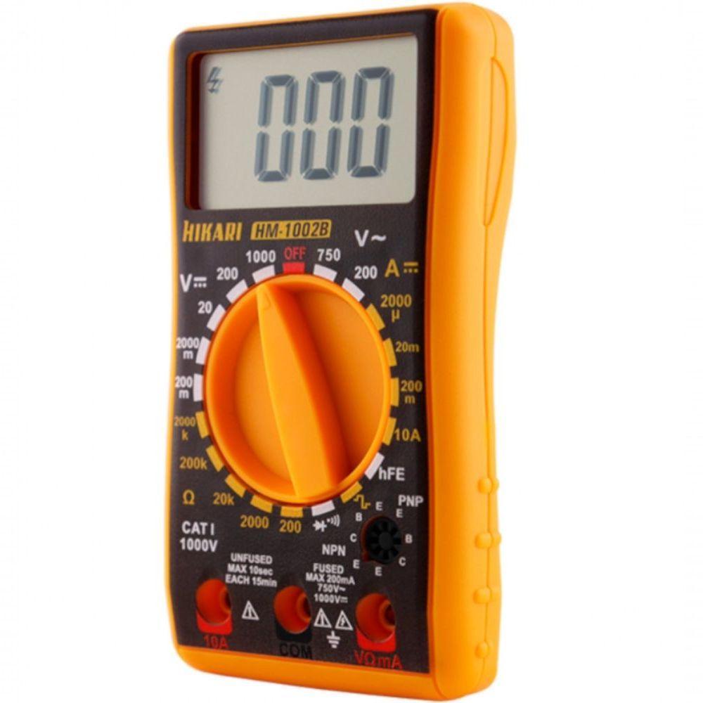 Multímetro Digital Hm-1002b Cat I 1000v - 2