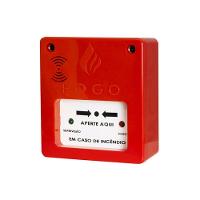 Acionador Manual Com Sirene 12v-24v Convencional Segurimax - 3