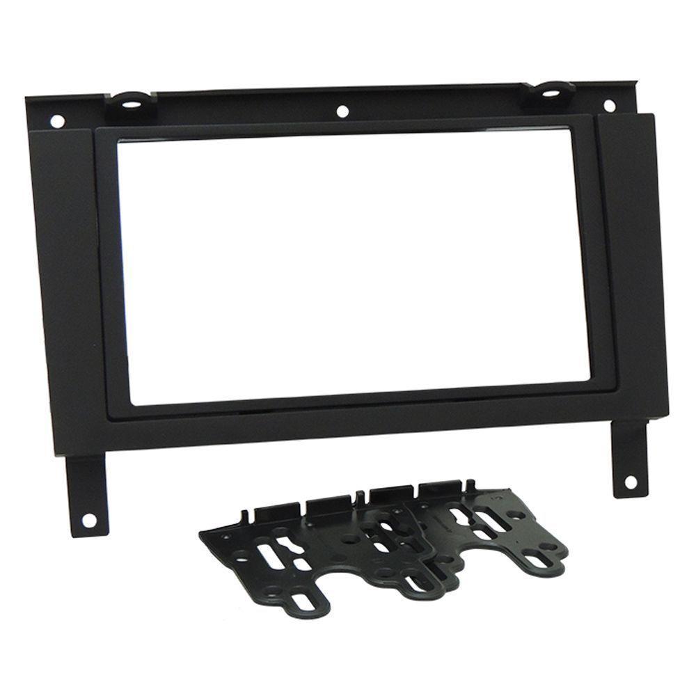 Moldura Fiamon 2 Din Vw Gol G3-saveiro-parati Preta - 1