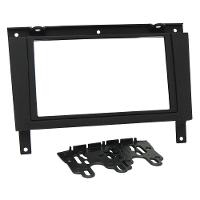 Moldura Fiamon 2 Din Vw Gol G3-saveiro-parati Preta - 1