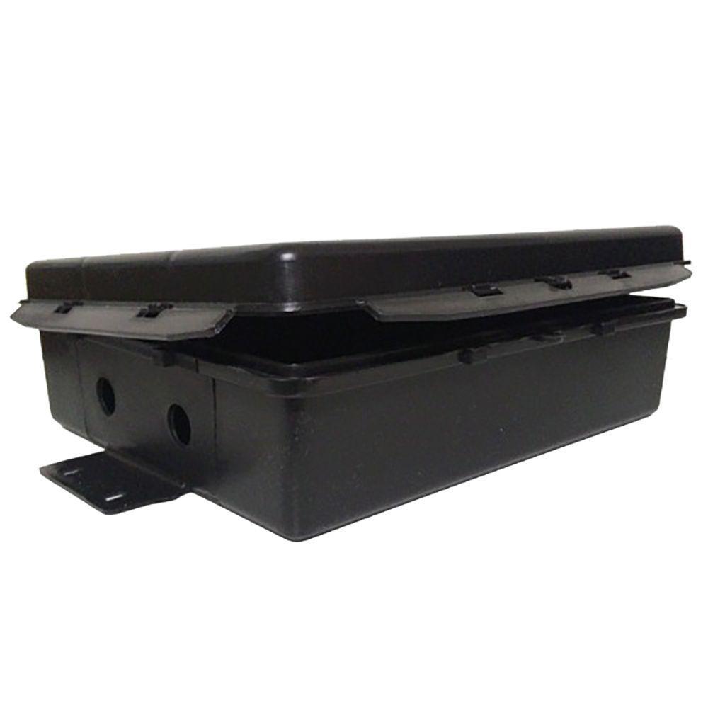 Caixa Hermetica Multitoc Preta Vedada 20x25x8 Completa - 1