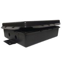 Caixa Hermetica Multitoc Preta Vedada 20x25x8 Completa - 1