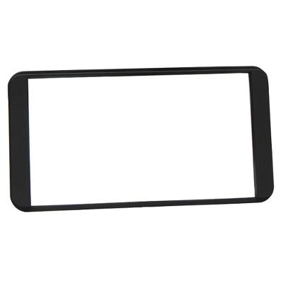 Moldura Fiamon 2 Din Toyota Corolla 2003 A 2007, Hilux 2005 A 2011, Prado Todos Preta