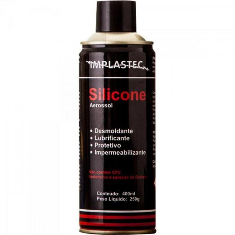Silicone Aerosol 250g-400ml Spray Implastec - 1