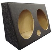 Caixa Vazia Para 2 Alto Falantes 6x9 Polegadas E 1 Duto Retangular Acarpetada - 2