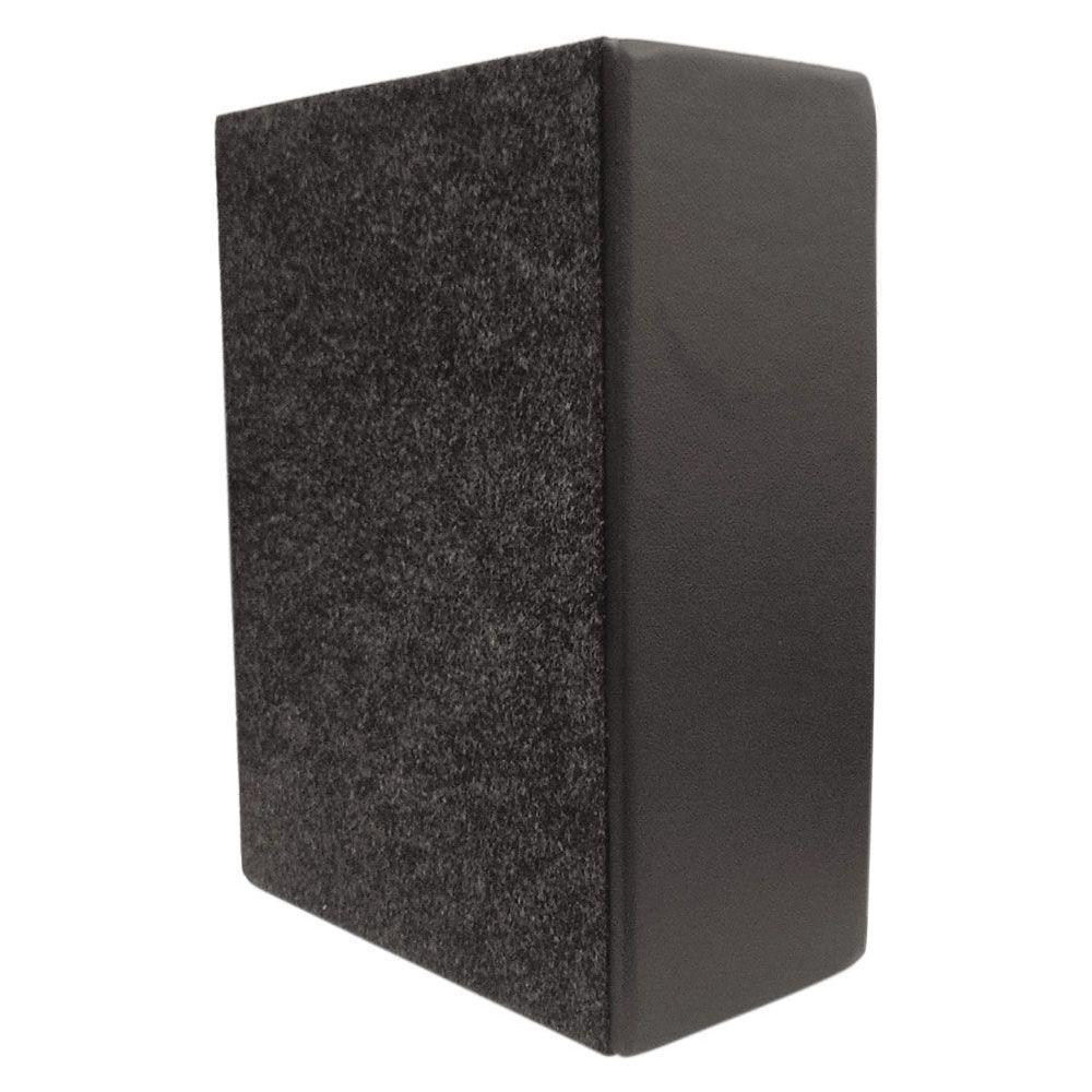 Caixa Vazia Para 2 Drivers E 1 Tweeter Quadrada Acarpetada - 1