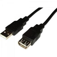 Cabo Extensor Usb 2.0 A Macho X Usb 2.0 A Femea 10m Cbus0005 Preto Storm - 1