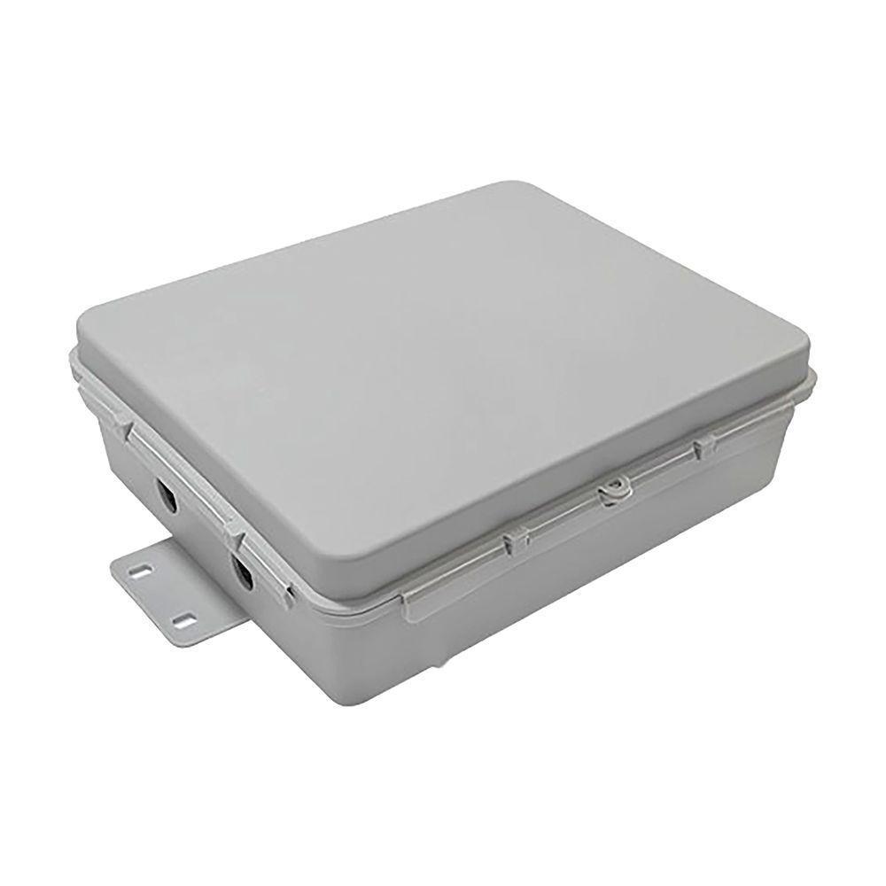 Caixa Hermetica Multitoc Cinza Vedada 25x20x8 Completa - 1